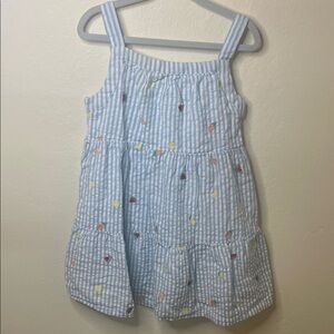 Tucker + Tate Blue and White Striped Sundress